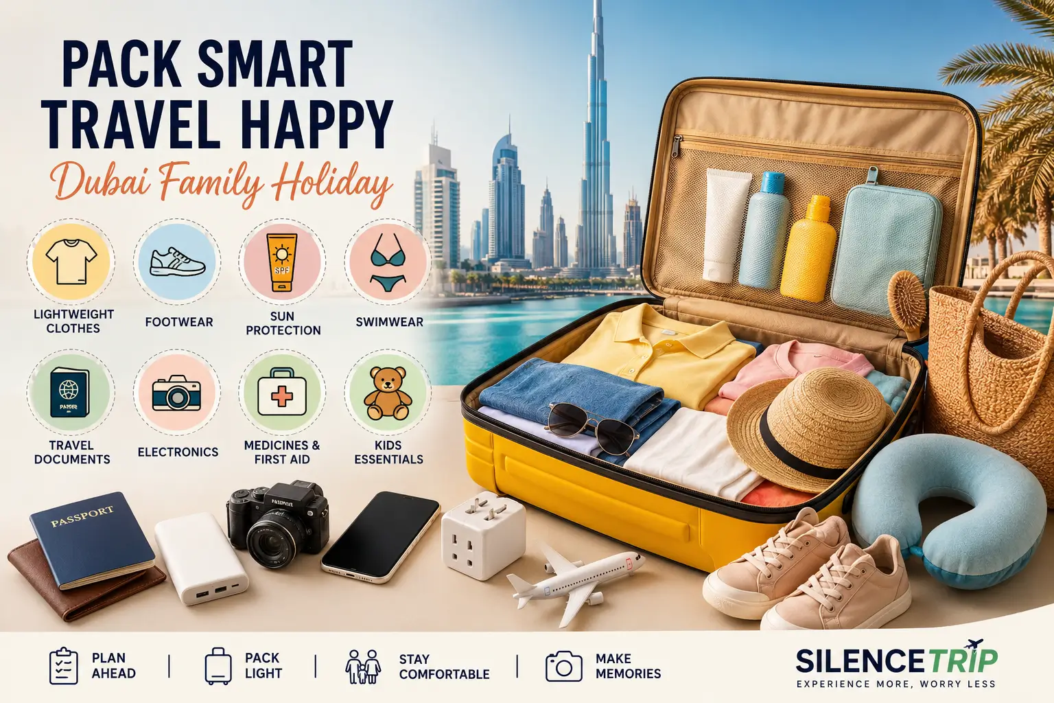 What to Pack for Dubai Family Holiday