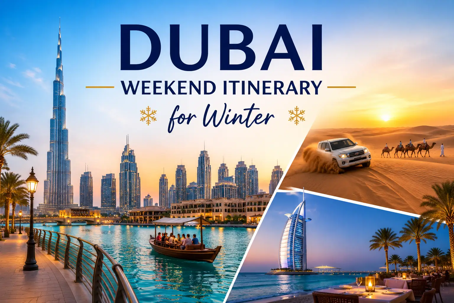 Weekend Itinerary for Winter