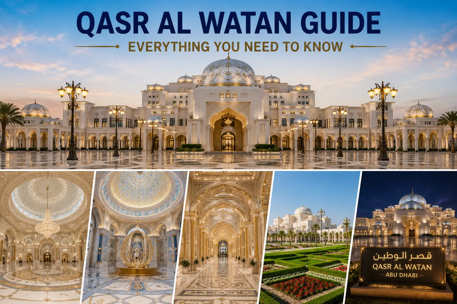 * qasr al watan, * qasr al watan ticket price