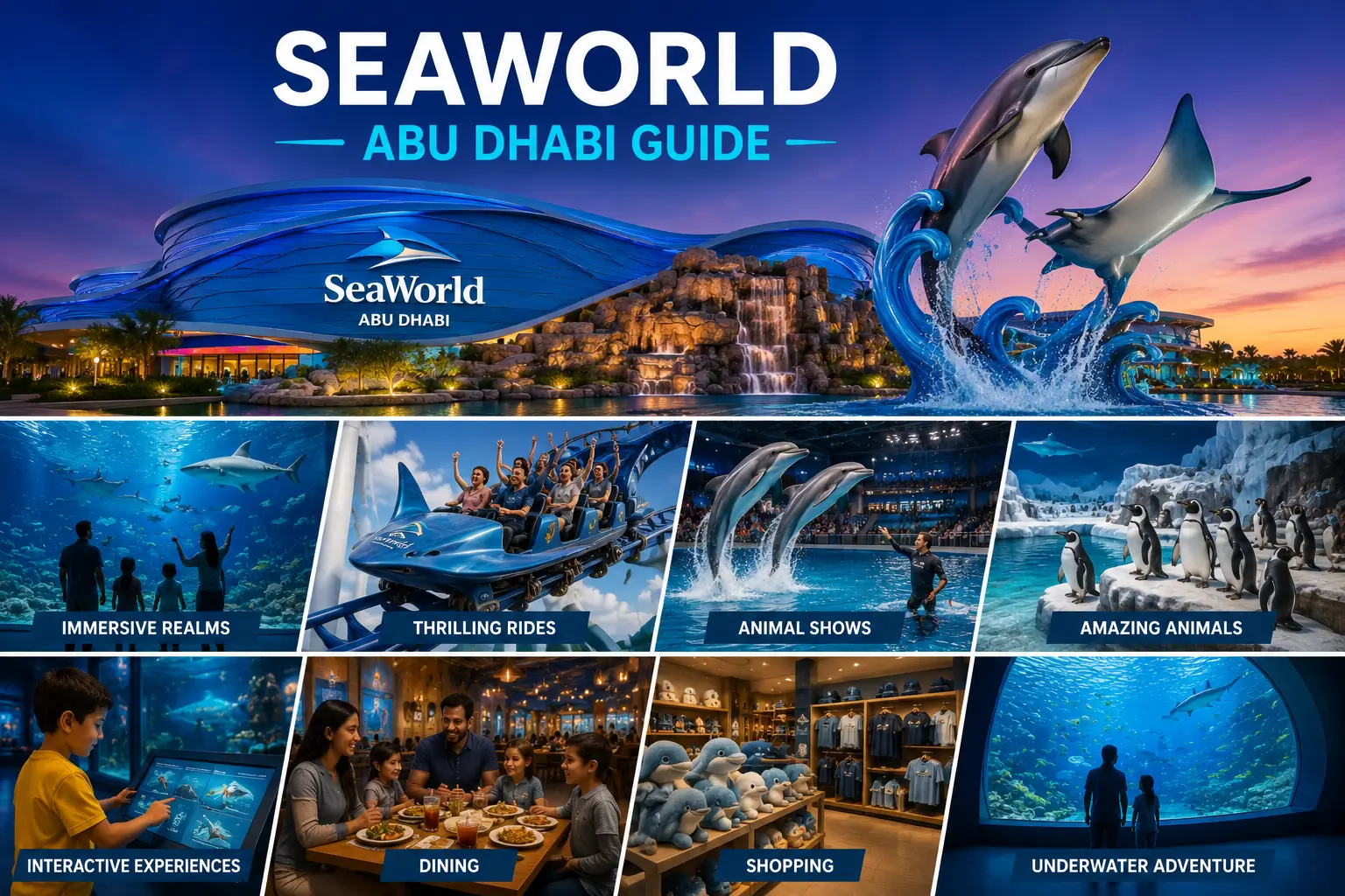 Sea World Abu Dhabi, seaworld abu dhabi tickets, seaworld abu dhabi timings